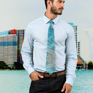 Blue Tropical Vatten Slips