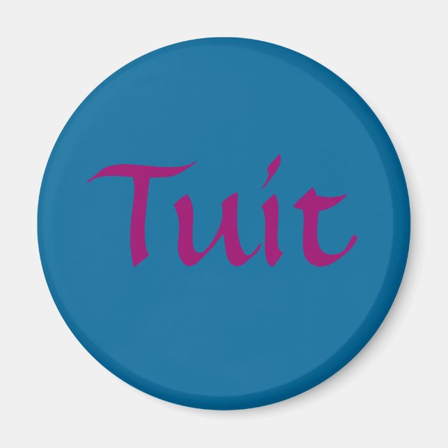 Blue Tuit Magnet (Framsidan)