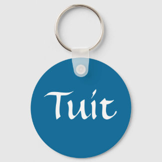 Blue Tuit Nyckelring