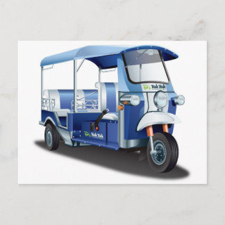BLUE TUK TUK VYKORT