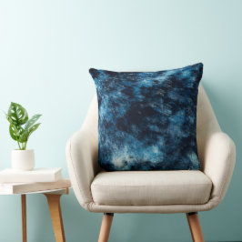 Blue Tumbling Vatten Kudde