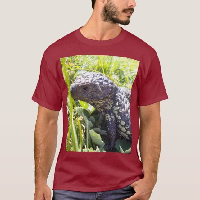 Blue Tunga Lizard Tee Shirt (Framsida)