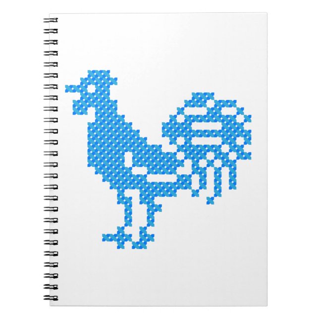 Blue Tupp Anteckningsbok Med Spiral (Framsidan)