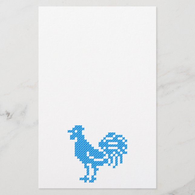 Blue Tupp Brevpapper (Framsida)