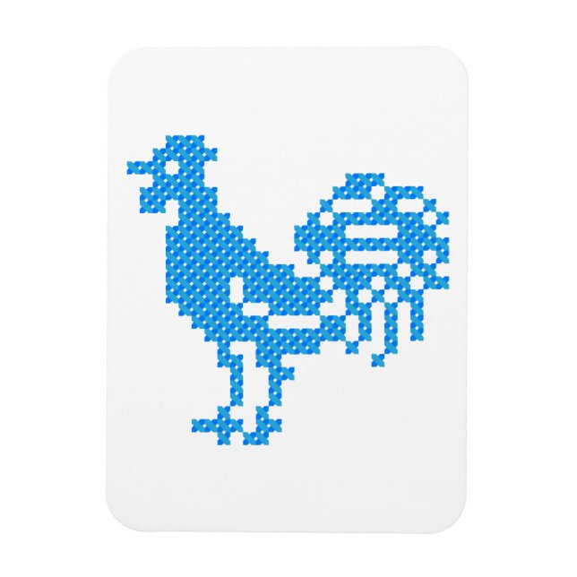 Blue Tupp Magnet (Vertikal)