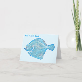 Blue Turbot Kort