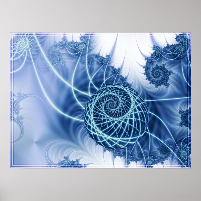 Blue Twist Poster (Framsidan)