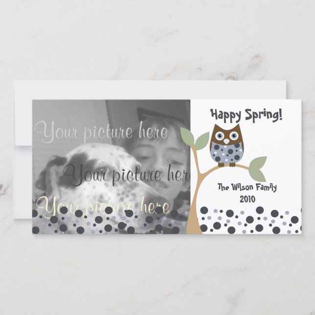 Blue Uggla Baby (Framsida)