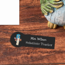 Blue Uggla Black Substitute Teacher Classic Namn b