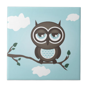 Blue Uggla Trivet Tile Kakelplatta