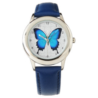 Blue Ulysses Butterfly Kids Watch Armbandsur