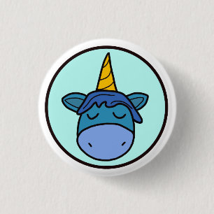 Blue Unicorn-knapp Knapp