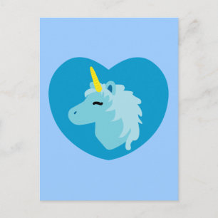 Blue Unicorn Vykort