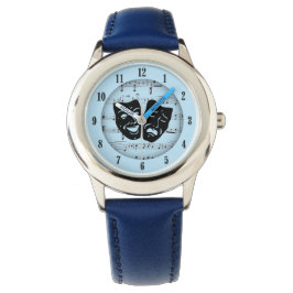 Blue Unite Music och Theater Masks Watch Armbandsur
