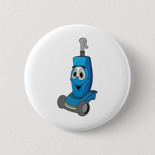 Blue Vacuum Cleaner Knapp (Framsida)