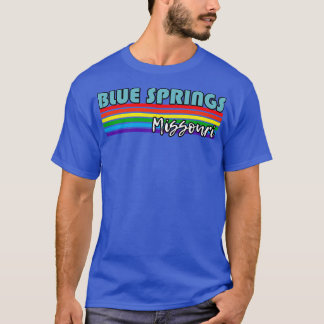 Blue Vår Missouri Pride Blue Vår HBT Gif T Shirt