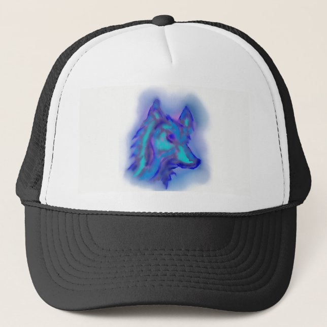 BLUE VARG BOLL CAP/HAT DESIGN TRUCKERKEPS (Framsida)