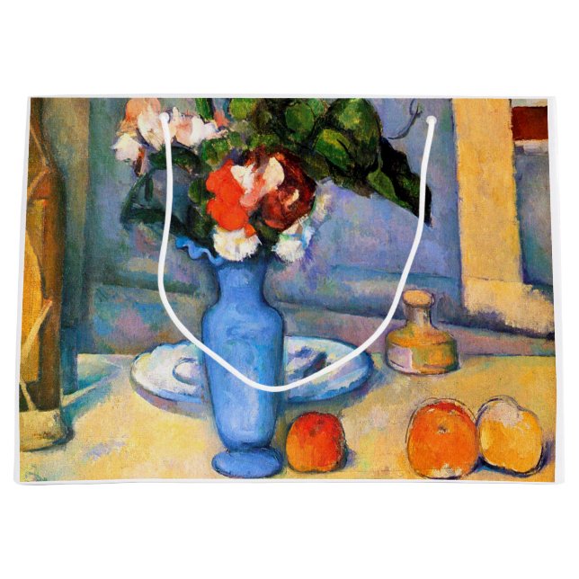 Blue Vas Flowers, Paul Cezanne (Framsidan)