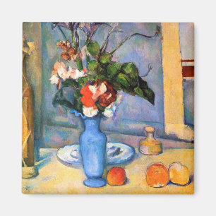 Blue Vas Flowers, Paul Cezanne Magnet