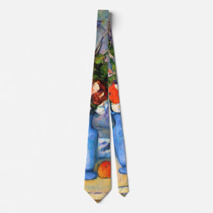 Blue Vas Flowers, Paul Cezanne Slips