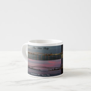 Blue Vatten Bridge 4 pict espresso mugg Espressomugg