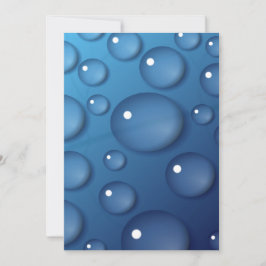 Blue Vatten Drop Struktur