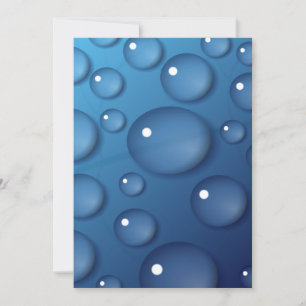 Blue Vatten Drop Struktur