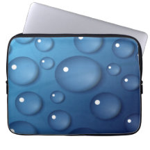 Blue Vatten Drop Struktur