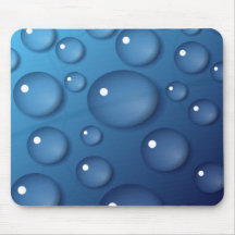 Blue Vatten Drop Struktur