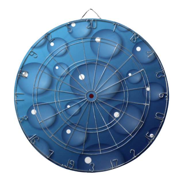 Blue Vatten Drop Struktur Piltavla (Framsidan)