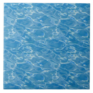 Blue vatten kakelplatta