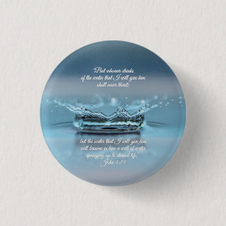 Blue Vatten Life törst aldrig Bible Verse John Knapp