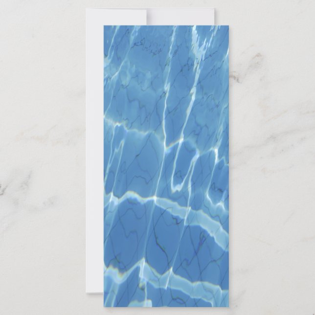 Blue vatten mönster (Framsida)