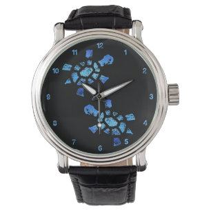 Blue Vatten Turtle Time Armbandsur