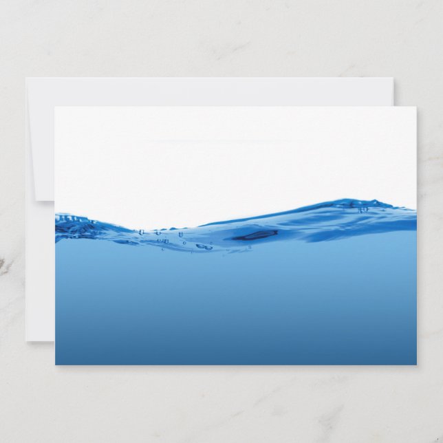 Blue vatten-våg (Framsida)