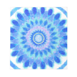 Blue Vatten Wheel Anteckningsblock
