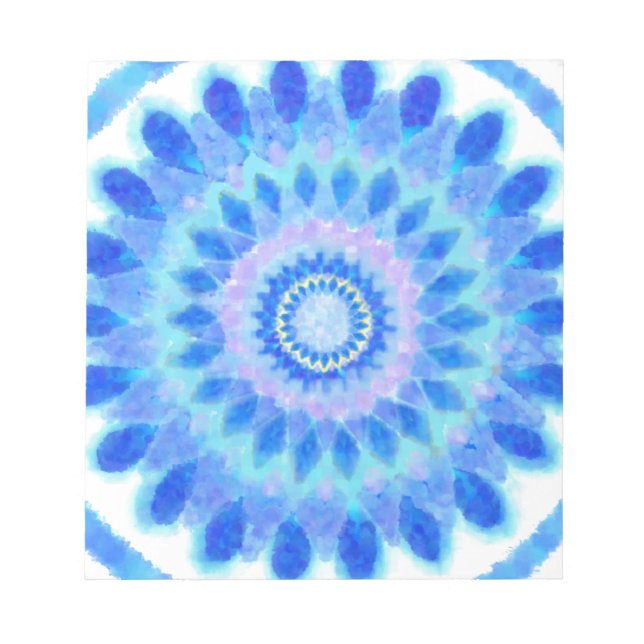 Blue Vatten Wheel Anteckningsblock (Framsida)