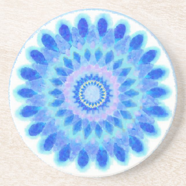 Blue Vatten Wheel Underlägg (Framsidan)