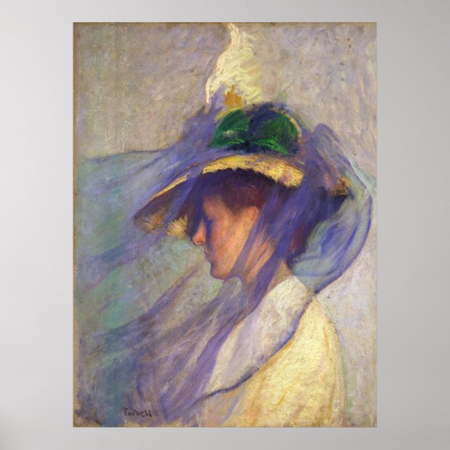 Blue Veil Poster (Framsidan)