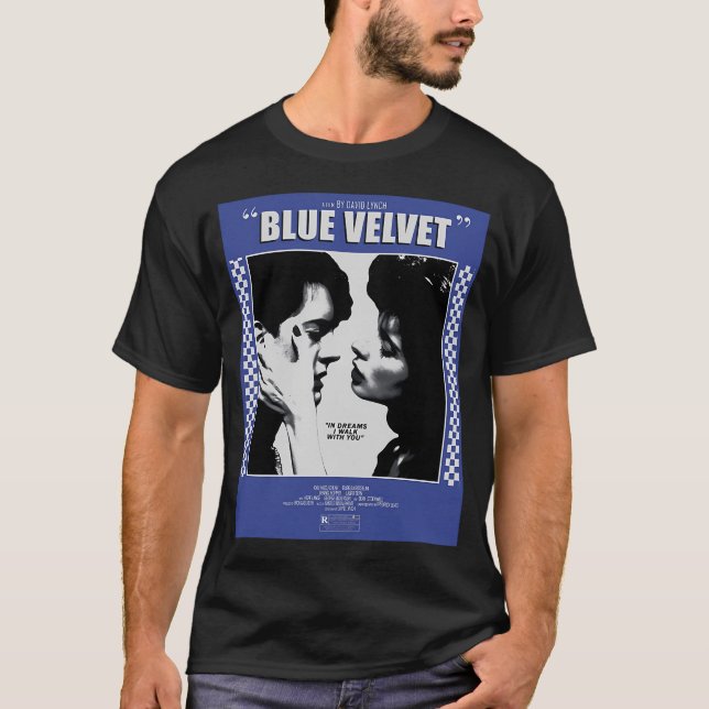 Blue Velvet Movie T Shirt (Framsida)