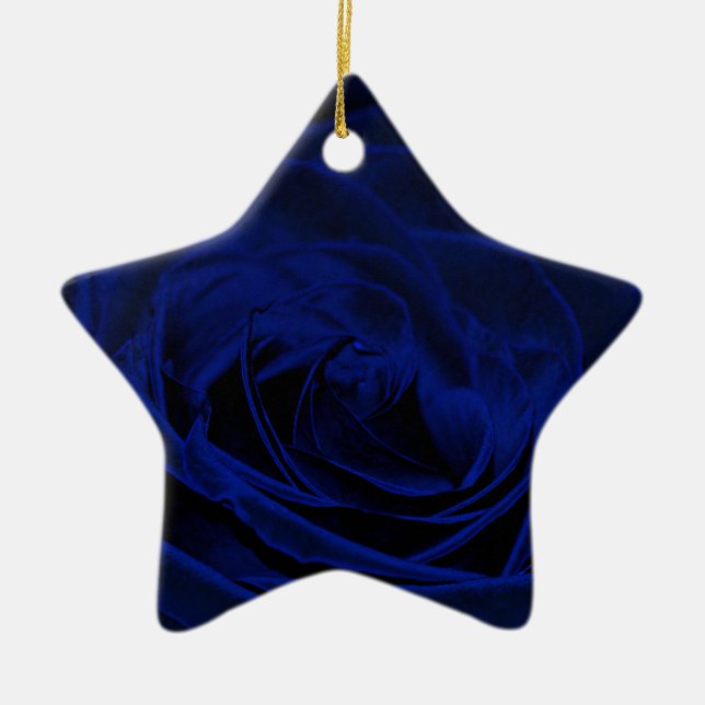 Blue Velvet ro.jpg Julgransprydnad Keramik (Framsidan)
