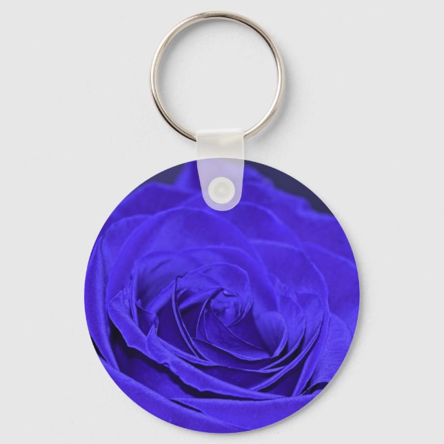 Blue Velvet Ro Nyckelring (Framsida)