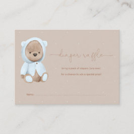 Blue Vi kan bota vänta Nalle-förvrängning av Raffl Tilläggskort