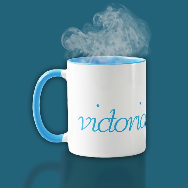 Blue Victoria Mugg (Skapare uppladdad)