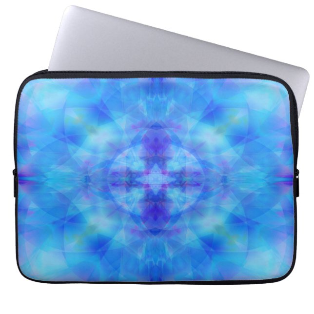 Blue Vingar Laptop Sleeve (Framsidan)
