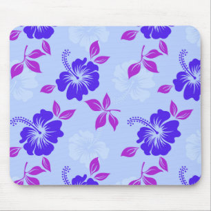 Blue Violet Lila Hibiscus Flower Musmatta