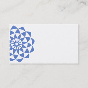 Blue Violet Lotus Visitkort
