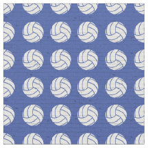 Blue Volleyball Wood Golv Patterned