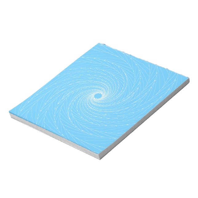 Blue Vortex Anteckningsblock (Roterad)