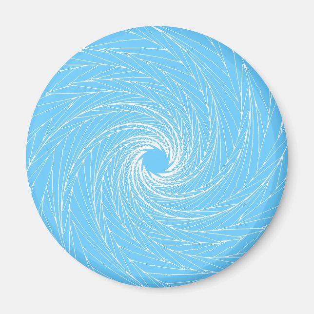 Blue Vortex Magnet (Framsidan)